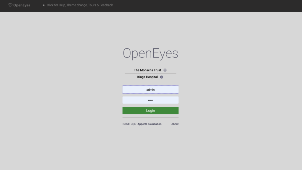 OpenEyes clinic management